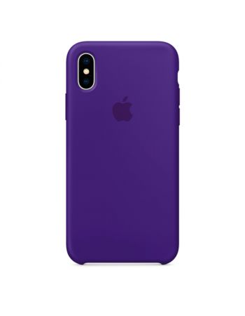 Чехол для iPhone Apple iPhone X Silicone Case Ultra Violet